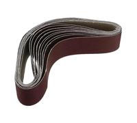 7 pièces 50x686mm bandes abrasives 120 240 320 400 600 800 1000 bandes abrasives en papier de verre grain métal ponceuse à bois outil de polissage