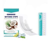 7 Pièces Blanchiment Dentaire,Kit De Blanchiment Des Dents,Whitening Strips,Bandes Blanchissantés à La Noix De Coco,Strips Pour Blanchimént Des Dents Rapide Et Doux,élimine Les Taches Profondes (1)