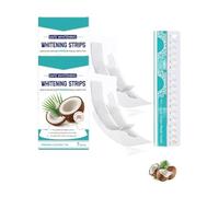 7 Pièces Blanchiment Dentaire,Kit De Blanchiment Des Dents,Whitening Strips,Bandes BlanchissantéS à La Noix De Coco,Strips Pour Blanchimént Des Rapide Et Doux,élimine Les Taches Profondes (2PC)
