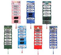 7 Pieces Christmas Cash Gift Envelopes, Creative Christmas Money Envelopes for Cash Pull Pouch, Money Christmascards