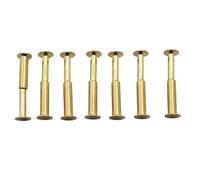 7 Pièces Couteau De Cuisine En Laiton H62, Poignée De Couteau, Vis De Raccordement, Rivet De Tuyau 2,0mm