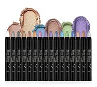 7 Pièces Crayon Fard A Paupiere Imperméable Et Durable Bâton D'Ombre À Paupières Avec Flash Crayon Yeux Plusieurs Couleurs S'Appli