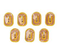 7 Pièces D'Autocollants D'ongles D'éclairage NFC Brillants Auto-adhésifs, Autocollants D'éclairage D'Art D'ongle de Différentes Couleurs pour un Art D'ongle Intelligent avec