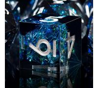 7 Pièces Dés Dnd 7 Die Polyédriques Dés D4 D6 D8 D10 D12 D20 D% Jeu De Des Polyédriques Pour Donjons Et Dragons D&d Rpg Mtg (Étoile Noire,Argent)