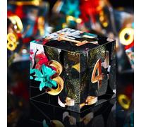 7 Pièces Dés Polyédriques 7 Die Dés D4 D6 D8 D10 D12 D20 D% Jeu De Dés Polyédriques Pour Donjons Et Dragons Dnd Rpg Mtg, Feuille Noire[Z2075]