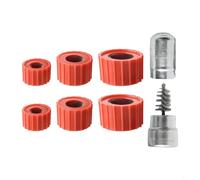 7 pièces en cuivre pour cure-pipes conçues pour les professionnels et les amateurs de bricolage dans les tâches d'entretien des métaux