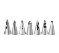 7 pièces/ensemble de buses pacifiques en acier inoxydable de glaçage de sucre russe conseils pâtisserie décoration gâteau décoration outils pour la cuisine pâtisserie