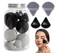 7 Pièces Éponges De Maquillage, Éponge De Beauté Douce Avec Une Bouteille Et Un Étui À Œufs, Mélangeur De Beauté Éponges De Fondation Pour Femme