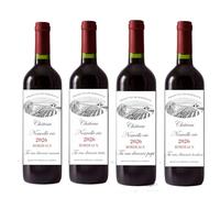 7 pièces Etiquette bouteille de vin,Tu vas devenir papi-Etiquette bouteille de vin-Annonce grossesse-futur papi-tonton,tata,mamie,grands-parents,marraine,parrain...