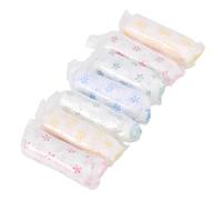 7 pièces femmes voyage imprimé jetable enceinte post-partum papier coton culotte brève XXL -SALALIS