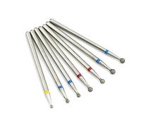 7 Pièces Fraise Diamantée Forets À Ongles Ensemble 3/32"embout De Manucure Électrique Accessoire Manucure Kit Forets Facile À Utiliser Pour Le Retrait Des Ongles En Acrylique Machine Foret