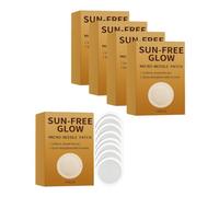 7 Pieces Microdart Self-Tanning Patches, Sun-Free Glow Sunless Bronzing | Natural Gentle Skin-Friendly Tanning Patches for All Skin Types