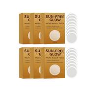 7 Pieces Microdart Self-Tanning Patches, Sun-Free Glow Sunless Bronzing | Natural Gentle Skin-Friendly Tanning Patches for All Skin Types