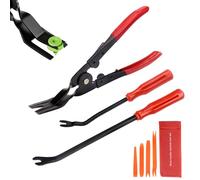 7 Pièces Outil de Démontage Garniture de PorteOutil Démontage Rivets Voiturelevier de déverrouillage,Cale de Coupe Voiture pour Outil de Garniture Porte Voiture,Réparation ableau de Bordoutil Levier