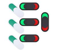 7 Pièces Panneau Interdiction D’entrée pour Porte, Indicateur Rouge Vert | Affichage D’état Visible, Texte Large et Clair, Usage Polyvalent, pour Toilettes Publiques et Salles de Classe