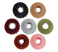 7 pièces Pinces à cheveux nid d'oiseau, nouvelles pinces à cheveux 2024, machine à, pinces à queue de cheval extensibles, bandes de cheveux peigne, pinces à queue de cheval pour femmes,