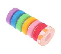7 Pièces Ruban de Protection Doigts Guzheng Respirant, Lot | Coton et Colle , Usage Scène ou Répétition, pour Pipa et Joueurs de Musique Couleur Aléatoire