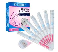 7 Pièces Test de Grossesse,Tests de HCG Fiables,PregnancyTest,Testde grossesseultra-sensible,EmballéS IndividuellementTest,DéTection PréCoce Fiable Et Rapide DeRéSultat DeGrossesse