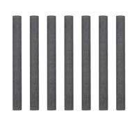 7 Pièces Tige D’électrode en Graphite Noir, Baguette Conductrice pour | Surface Polie sans Bavure, Forme Prête à L’usage, pour Électrochimistes et Techniciens, Containers et Pièces