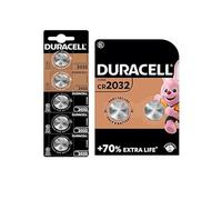 7 piles Duracell Cr 2032 Lithium (1 blister de 2 piles + 1 blister de 5 batteries)