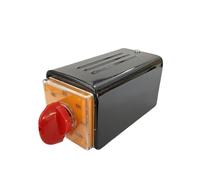 7 Position Rotary Cam Switch Multi-step 6 Poles 20A Metal Shell T-16EXF64D-6BF Selector Changeover Red Handle Control Circuit NWPNLXEA(Switch with shell)