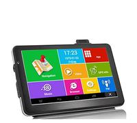 7 "pouce quad core 1 6 Go Auto GPS Navigation Sat Na Avisé Bluetooth Wifi fm Emetteur Bundle Free Maps(8Gandroid)