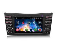 7 Pouces 8-cœur 4GO+64GO Android 14 Autoradio Bluetooth GPS Navigateur pour Mercedes Benz Classe E W211 Classe CLS W219 Écran Tactile Support CarPlay Android Auto WiFi 4G DSP Dab+ FM RDS Canbus SWC