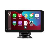7 Pouces Affichage de Voiture sans Fil Carplay pour Peugeot 4007 4008 404 405 406 407 408 5008 504 505 508 604 605 607 806 807, Ecran Tactile avec Caméra de Recul, Portable Écran D'affichage Carplay