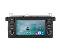 7 Pouces Android 13 Autoradio pour BMW E46 Convertible Coupe 1999-2006 Sedan Hatchback, sans Fil Carplay Android Auto, 4 Cœurs 2+64 GB Écran IPS Tactile Car Radio avec GPS Navi, WiFi, BT, FM/RDS, SWC