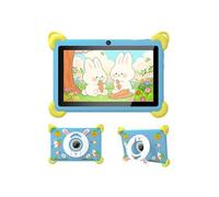 7 Pouces Android Tablette PC 32 Go de ROM Quad-Core, Veidoo Tablette, Ecran Tactile HD IPS 1024 * 600 , Contrôle Parental (Bleu)