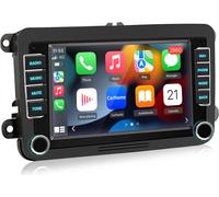 7 pouces android13 WIFI autoradio GPS NAVI BT pour Golf Passat Seat Jetta SWC DAB 2DIN 2+64G 4kern