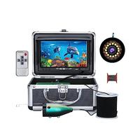 7 pouces couleur LCD détecteur de poisson caméra pêche sous-marine 15 pièces LED blanches + lampe infrarouge AHD1080P M for la sur glace,Équipement Professionnel(15M)