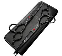 7 pouces professionnel 19 cm coupe de cheveux personnalité petit bijou rouge outil de coupe de cheveux (7 pouces - 2pc)