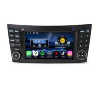 7 Pouces Qualcomm 8-Cœur 4GO+64GO Android 14 Autoradio GPS Navigation pour Mercedes W211 LS W219 Écran Tactile Bluetooth CarPlay Android Auto WiFi 4G DSP RDS DVR OBD Dab+ Canbus