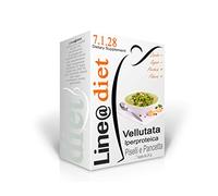 7 préparations de velouté de protéines keto en poudre, 0 sucre, plus de 70% de protéines, en sachets pratiques à usage unique (7, Velouté Pois et Lardons)
