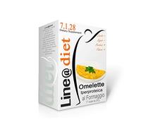 7 préparations en poudre pour boissons, desserts, soupes et omelettes protéinées, 0 sucre, plus de 70% de protéines, en sachets pratiques à usage unique (7, Omelette Fromage)