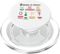7 principes de Kwanzaa PopSockets PopGrip pour MagSafe
