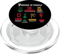 7 principes de Kwanzaa PopSockets PopGrip pour MagSafe