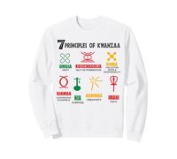7 principes de Kwanzaa Sweatshirt