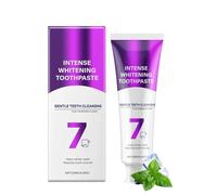 7-Pro Dentifrice De Blanchiment Intensif,7-Pro Intensive Whitening Toothpaste, 7 Probiotics Dentifrice Blanchissant For Teeth Whitening, Fresh Breath, Healthy Gums, For Sensitive Teeth, Mint Flavour