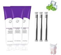 7-Pro Intensive Toothpaste, 7-PRO Intense Whitening Toothpaste with 7 Probiotics for Teeth, W-hitening Tooth paste for Oral Health, Deep Whitening & Freshness, 140g (3)