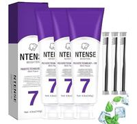 7-Pro Intensive Toothpaste, Natural Whitening Toothpastes,7ProIntense Whitening Toothpaste with 7 Probiotics for Teeth,Deep Cleaning,Fresh Breath,for Sensitive Teeths (3 pcs)