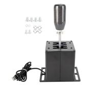 7+R USB Simulator Shifter PC H Levier de vitesse pour Logitech G29 G920 Volant PC Noir [video game]