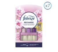 7 Recharges Fleur Naissante Pour Desodorisant Electrique, 20ml, Febreze Smart