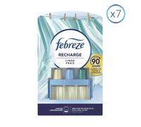 7 Recharges Linge Frais Pour Desodorisant Electrique, 20ml, Febreze Smart