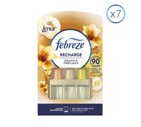 7 Recharges Souffle Precieux Pour Desodorisant Electrique, 20ml, Febreze Smart
