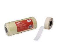 7 Rouleaux Étiquettes Blanches Permanente 22 X 12 Mm Pour Étiqueteuse