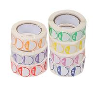 7 Rouleaux Étiquettes de Jours de Semaine Adhésives 20mm