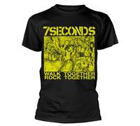 7 Seconds - T-Shirt # S Unisex Black # Wtrt [Import]
