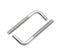 7/vis de boulon d'ancrage à Angle droit en forme de L en acier inoxydable 304 robuste for l'intérieur et l'extérieur(M12x100mm 1pcs)